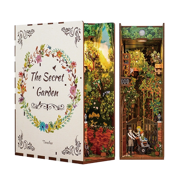 Image de Book Nook "The Secret Garden" - Tone-Cheer