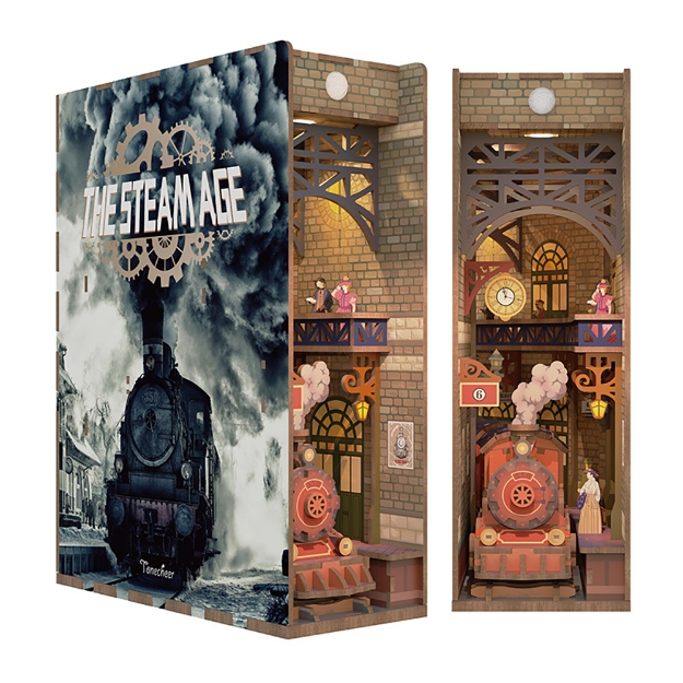 Image de Book Nook "The Steam Age" - Tone-Cheer