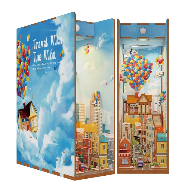 Image de Book Nook "Travel With The Wind" - Tone-Cheer