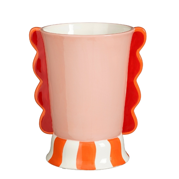 Image de Vase rose h22,5cm - Mica