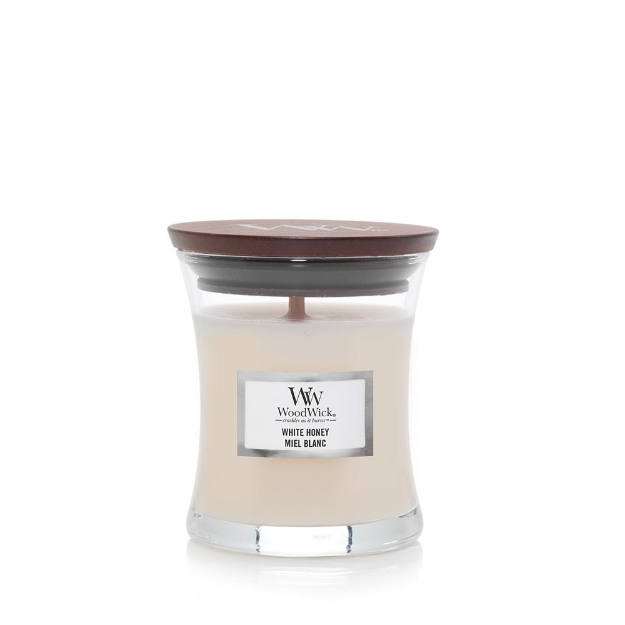 Image de White Honey Mini Candle - WoodWick