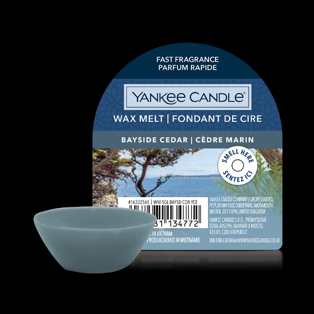 Image de Bayside Cedar Wax Melt - Yankee Candle