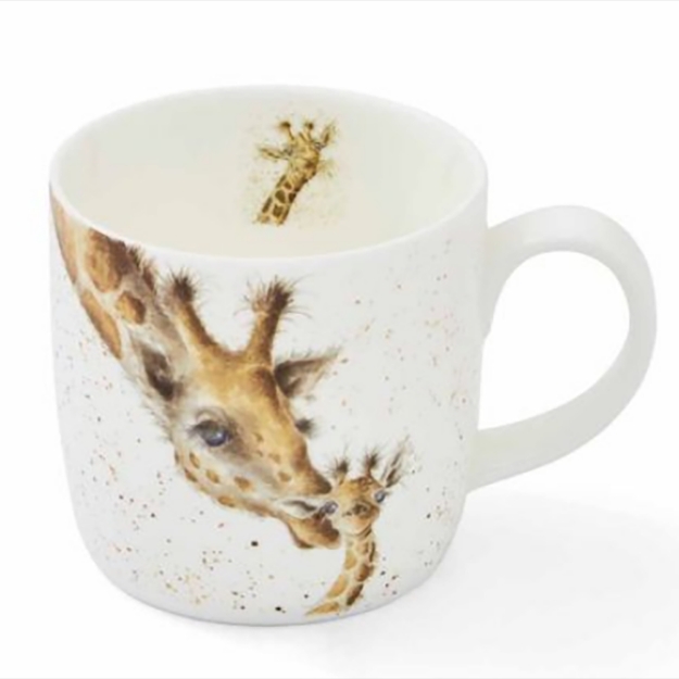 Image de Mug girafe « Premier baiser » - Wrendale