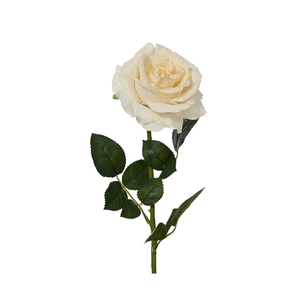 Image de Rose artificielle jaune - Everlands
