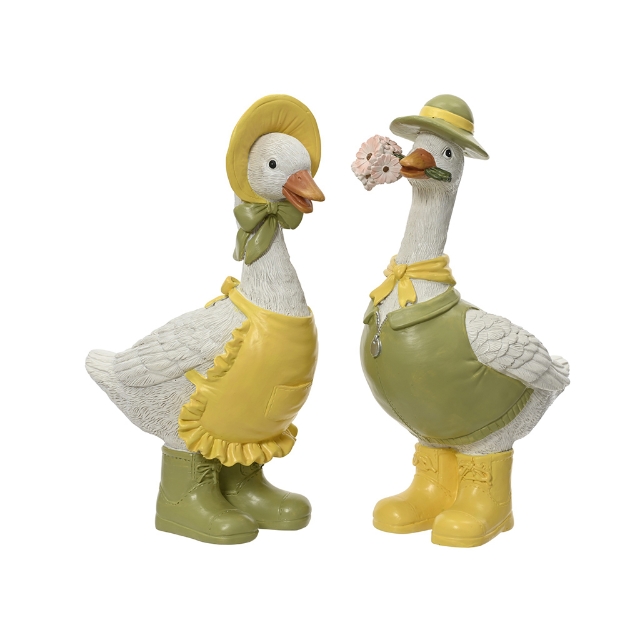 Image de Oies polyresines - Decoris