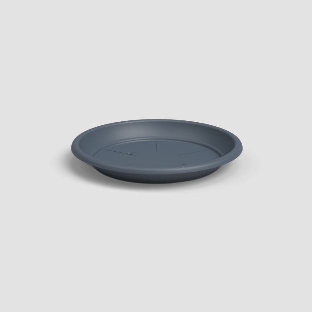 Image de SOUCOUPE RONDE 18CM BLEU ARDOISE