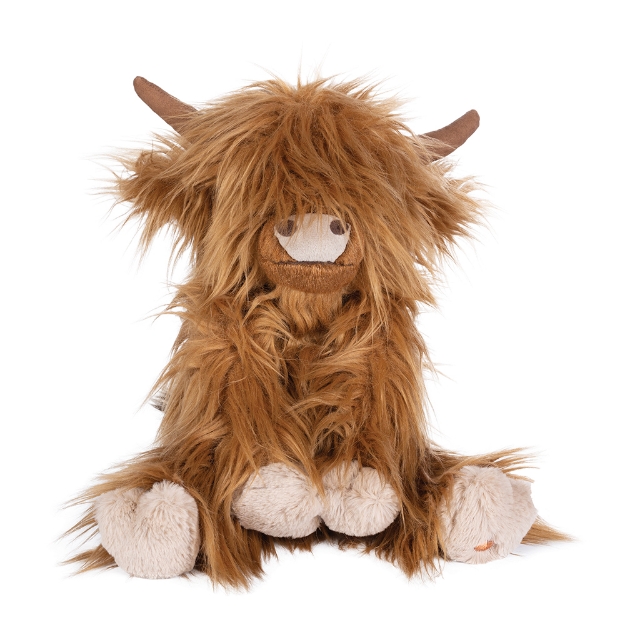 Image de Peluche Vache Highland 'Gordon' - Wrendale