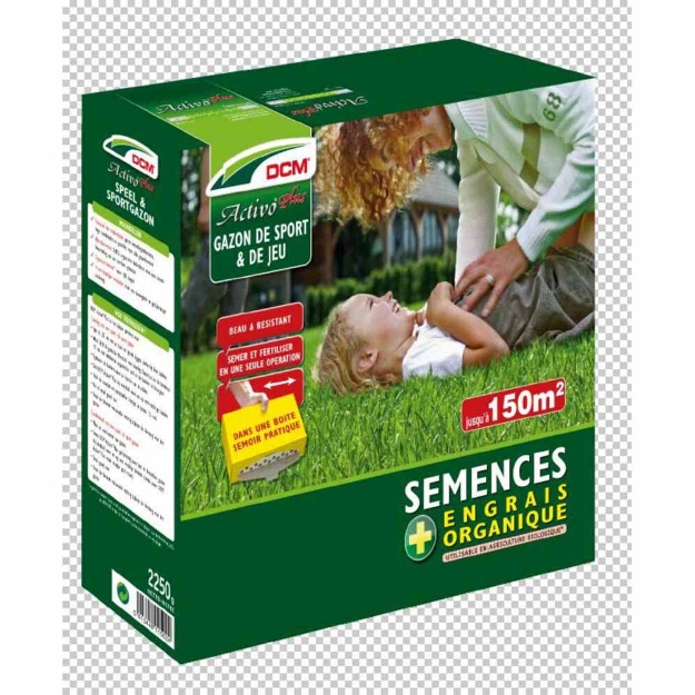 Image de Semences de gazon Plus Sport & Jeu DCM 2,2KG