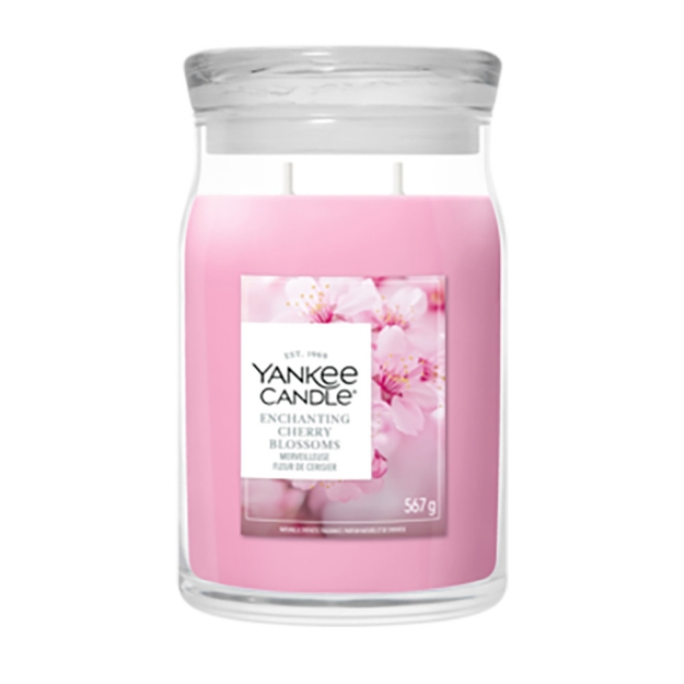 Image de Enchanting Cherry Blossom Signature Large Jar - Yankee Candle