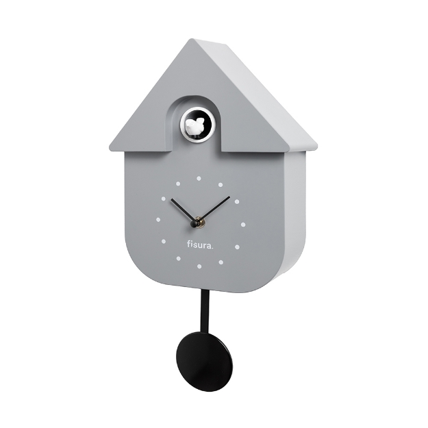 Image de Horloge coucou Gris et noir - Fisura