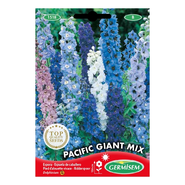 Image de Graines de delphinum (pied d'alouette) géant du pacific