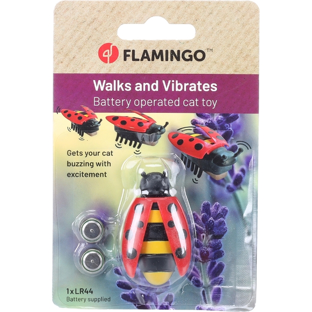 Image de JCHAT SPREDDA COCCINELLE ÉLECTRONIQUE ROUGE DISPLAY