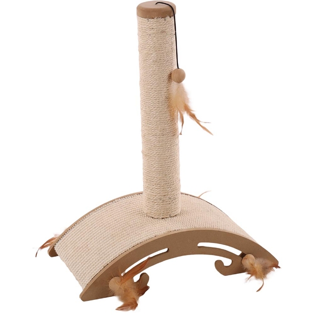 Image de GRATTOIR SISAL+JOUET ELLA 40.5x21.5x53CM