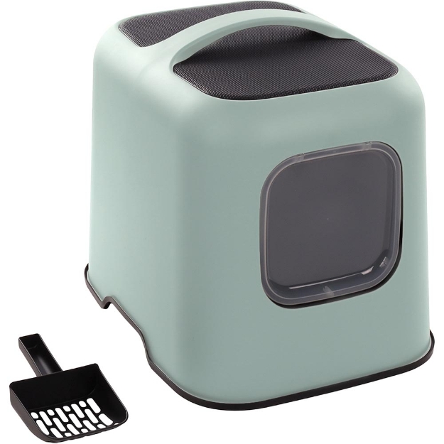 Image de MAISON DE TOILETTE TRUDY VERT 38,5x51x44,5CM