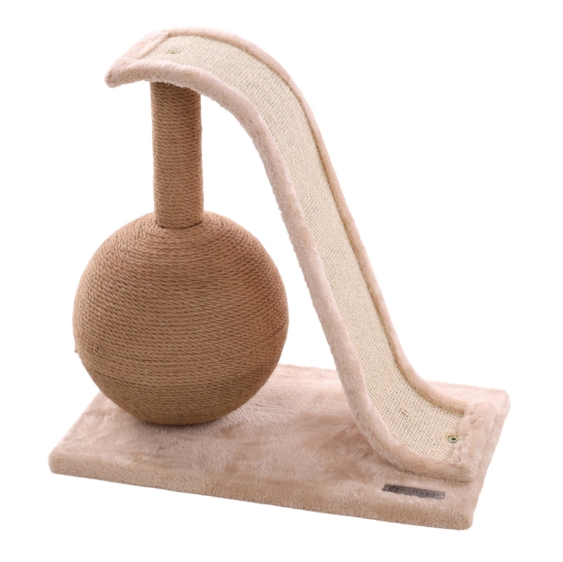 Image de PROMO ARBRE A CHAT RINA BEIGE 50,5x30x48CM