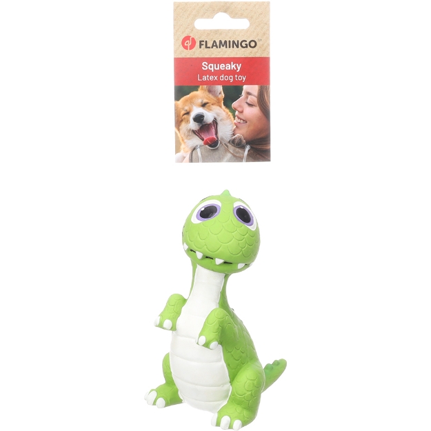 Image de JUGUETE UUNA DINOSAURIO VERDE 8x11,5x14,5CM