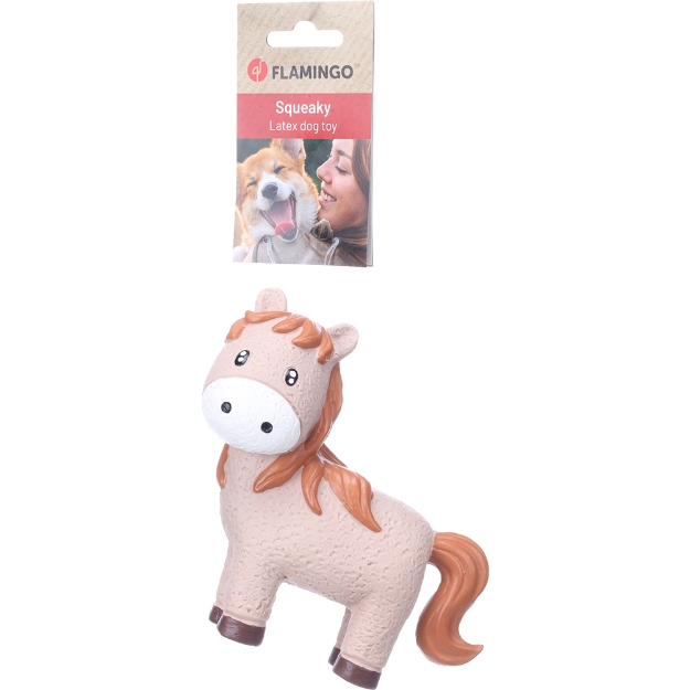 Image de JUGUETE PAANO CABALLO MARRÓN 14x5,5x13CM