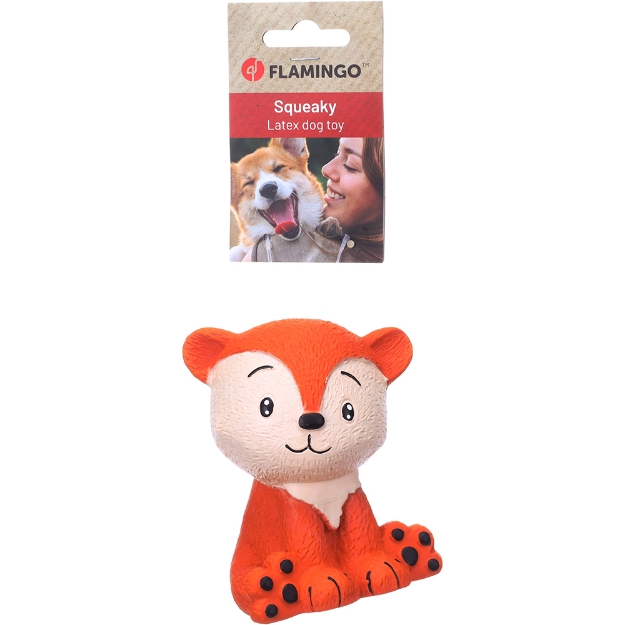 Image de JUGUETE VORNO ZORRO NARANJA 9x9,5x11CM