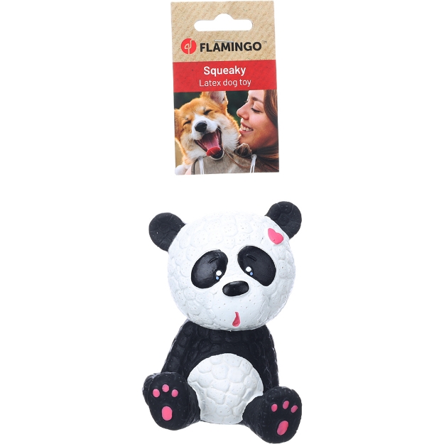 Image de JUGUETE DANO PANDA NEGRO/BLANCO 9x9x13CM