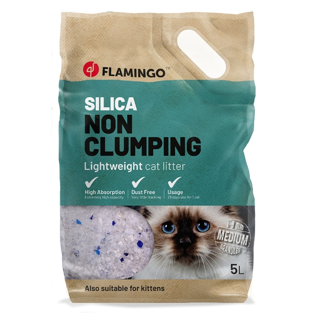 Image de LITIERE POUR CHAT SILICE MEDIUM 5L