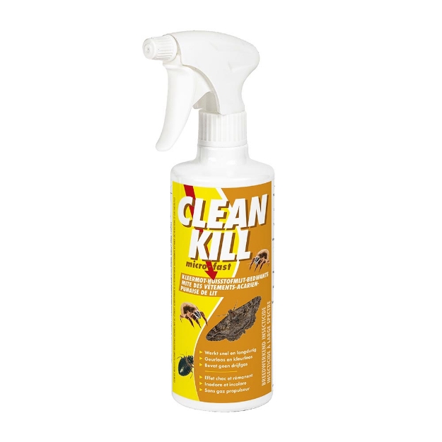 Image de Clean Kill Micro-Fast Mite des Vêtements | 500 ML