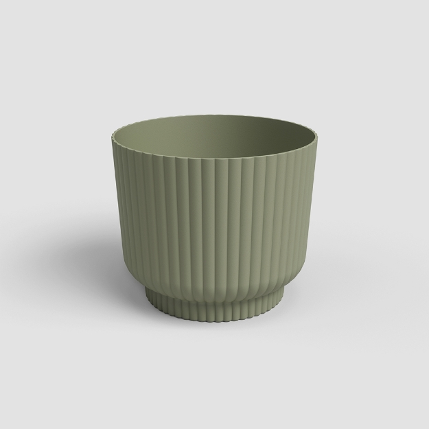 Image de POT MIAMI WAVY 18 MA VERT CENDRÉ