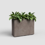 Image de JARDINIÈRE SYDNEY HAUTE RE 80 MA TAUPE