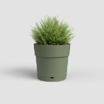 Image de POT CAPRI LARGE RE 30 MA VERT CENDRÉ