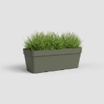 Image de JARDINIÈRE CAPRI 50 MA VERT SEC