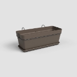 Image de JARDINIÈRE CAPRI BALCON KIT 50 MA BRONZE