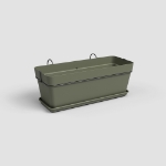 Image de JARDINIÈRE CAPRI BALCON KIT 50 MA VERT SEC