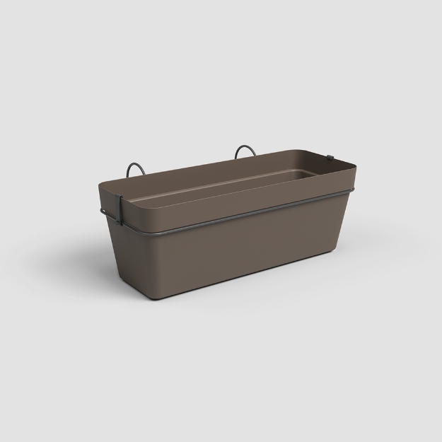 Image de JARDINIÈRE CAPRI BALCON RE KIT 50 MA BRONZE