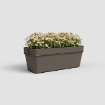 Image de JARDINIÈRE CAPRI BALCON RE KIT 50 MA BRONZE