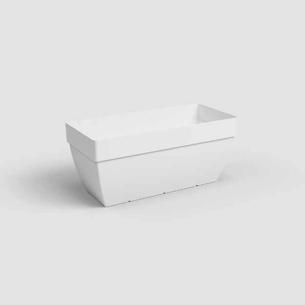 Image de JARDINIÈRE CAPRI XL 80 MA BLANC