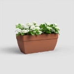 Image de JARDINIÈRE CAPRI XL 80 MA TERRE CUITE