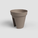 Image de POT CAPRI BALCON 30 MA TAUPE