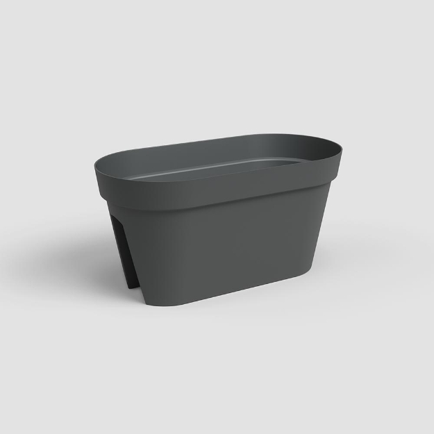Image de JARDINIÈRE CAPRI BALCON 60 MA ANTHRACITE