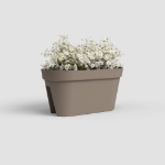 Image de JARDINIÈRE CAPRI BALCON 60 MA TAUPE