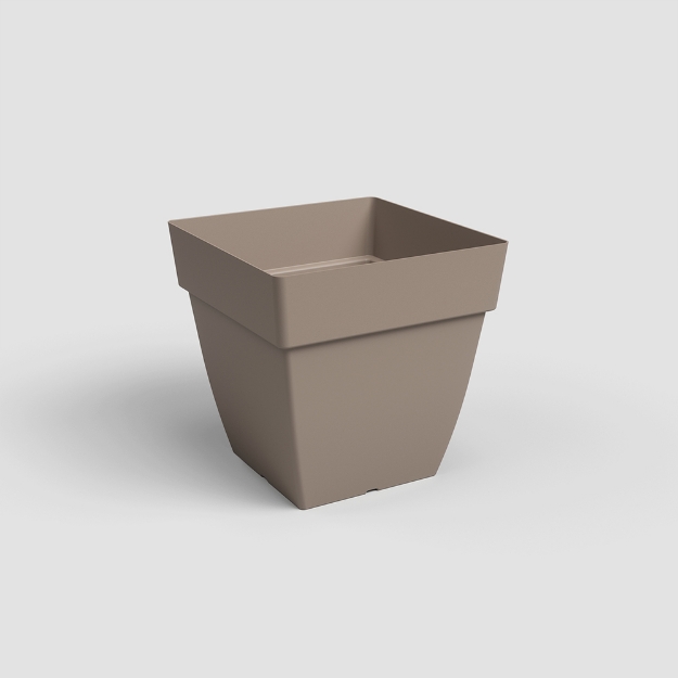 Image de POT CAPRI CARRÉ 45 MA TAUPE