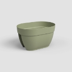 Image de JARDINIÈRE CAPRI CAMPANA BALCON 40 MA VERT CENDRÉ