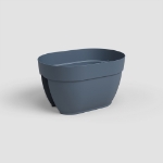 Image de JARDINIÈRE CAPRI CAMPANA BALCON 40 MA BLEU ARDOISE