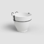 Image de POT CAPRI CAMPANA BALCON RE KIT 20 MA BLANC