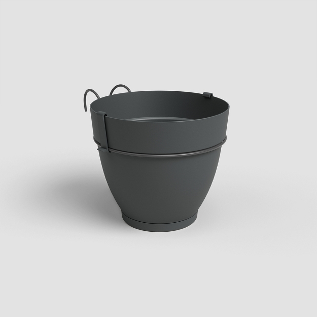 Image de POT CAPRI CAMPANA BALCON RE KIT 20 MA ANTHRACITE