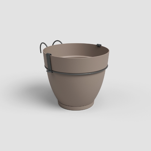 Image de POT CAPRI CAMPANA BALCON RE KIT 20 MA TAUPE
