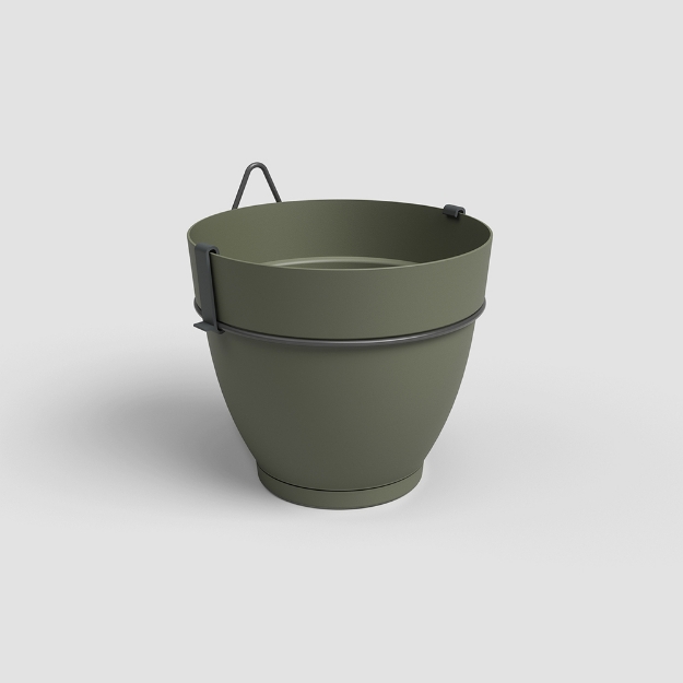 Image de POT CAPRI CAMPANA MUR RE KIT 20 MA VERT CENDRÉ