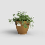 Image de POT CAPRI CAMPANA MUR RE KIT 20 MA JAUNE MIEL