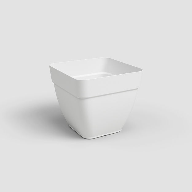 Image de POT CAPRI CAMPANA CARRÉ 37 MA BLANC