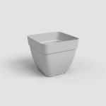 Image de POT CAPRI CAMPANA CARRÉ 37 MA GRIS CLAIR