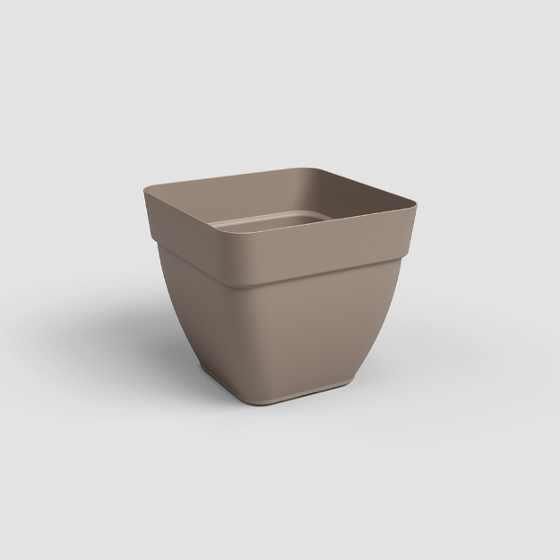 Image de POT CAPRI CAMPANA CARRÉ 37 MA TAUPE
