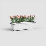 Image de JARDINIÈRE VENEZIA BALCON RE KIT 50 MA BLANC